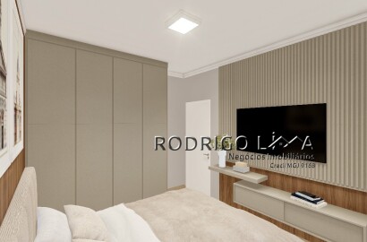 Cobertura duplex alto padrão para venda em São Lourenço MG