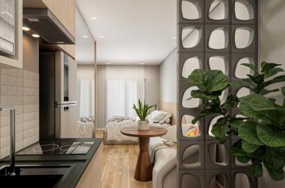Lindos studios na planta para venda em São Lourenço Mg